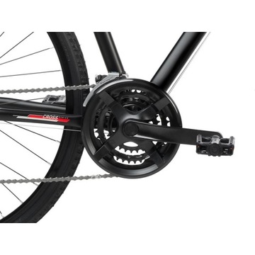 КРОСС-ВЕЛОСИПЕД ROMET ORKAN 1M 2023 18 ДЮЙМОВ ЧЕРНО-КРАСНЫЙ