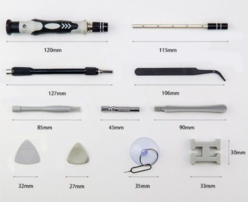 WKRĘTAKI PRECYZYJNE BITY KOŃCÓWKI IMBUS TORX 110+5