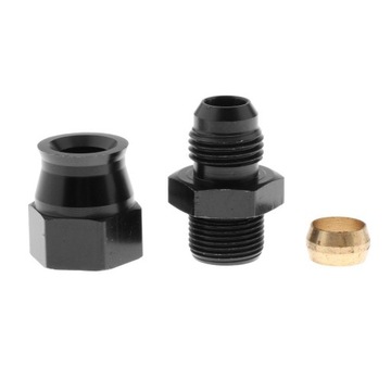 a do 6 AN przejściówka Adapter z mosiężnym rękawem