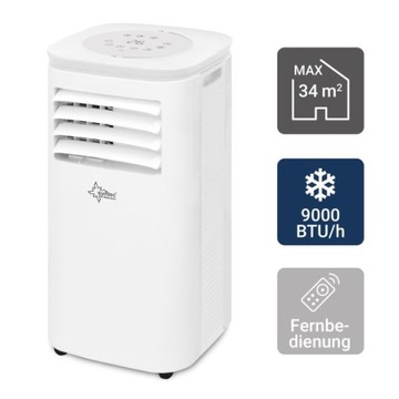 klimatyzator klimatyzacja przenośna Suntec CoolFixx 2.6 Eco R290 34m2 biały