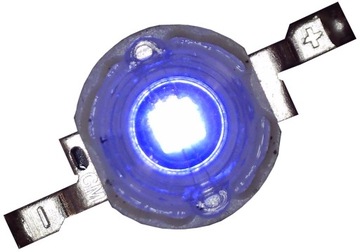 Dioda POWER LED 1W Epistar Royal Blue 450nm, 33mil