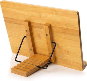 БАМБУКОВАЯ ПОДСТАВКА ДЛЯ ПЛАНШЕТА ПОДСТАВКА ДЛЯ КНИГИ ДЕРЕВЯННАЯ РЕГУЛИРУЕМАЯ ПОДСТАВКА XXL