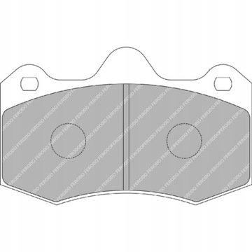 Колодки FERODO DS2500 FRP3083H SEAT LEON 1.8 02-06