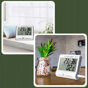 ПОГОДНАЯ СТАНЦИЯ ТЕРМОМЕТР ГИГРОМЕТР ЗОНД - CE