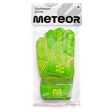 METEOR Футбольные тренировочные перчатки для вратарей с липучкой, размер 8
