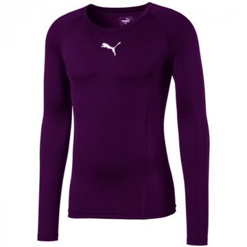 Koszulka męska Puma LIGA Baselayer LS fioletowa XL