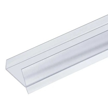 USZCZELKA DO COKOŁU MEBLI 100CM 18MM BEZBARWNA 16 - 18 mm