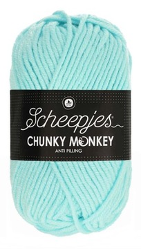 Włóczka CHUNKY MONKEY 100 g - 1034 jasnoniebieski