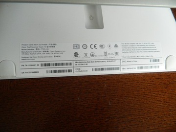 Экран Cisco Telepresence Touch 10 TTC5-09