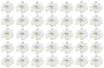Ktt Kang White V3 Switch 35ks Přepínač pro mechanickou klávesnici Lubed