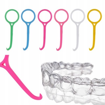 6 шт. Invisalign для снятия ортодонтических брекетов