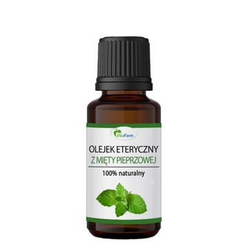 OLEJEK Z MIĘTY PIEPRZOWEJ ETERYCZNY NATURALNY 30ML