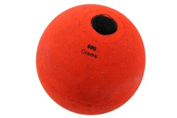 600 g Piłka rzutowo-treningowa czerwony