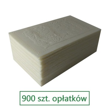 OPŁATEK WIGILIJNY OPŁATKI WIGILIJNE 15 DUŻE KOPY 900 szt.