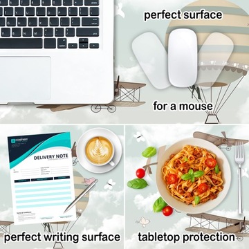 Коврик защитный 90х45 для стола, самолетов, воздушного шара