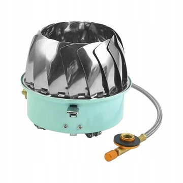 Gas Stove Portable Windproof round tube screw