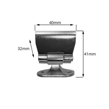 ЗАЩЕЛКА ДЛЯ ДВЕРЕЙ ЯХТЫ 40Х41мм - 05393