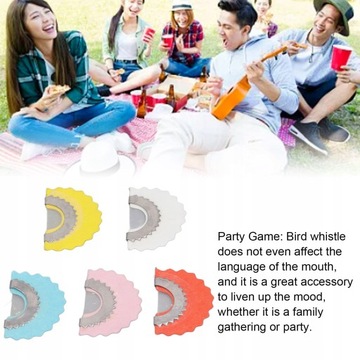 ИГРУШЕЧНЫЙ СВИСТОК 5 ШТ. 5 ЦВЕТОВ СВИСТОЛКА ДЛЯ ПТИЦЫ