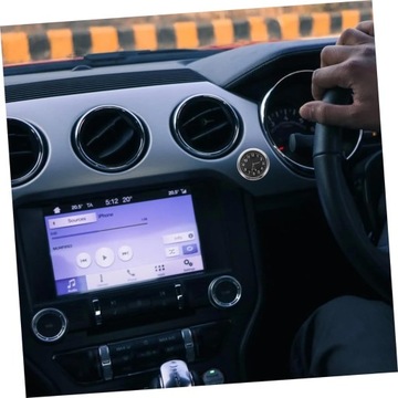 ЧАСЫ НА ПАНЕЛИ АВТОМОБИЛЯ, мотоцикл, светящиеся, 40мм