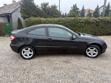 Mercedes Klasa C W203 Coupe W203 1.8 (C 180 Kompressor) 143KM 2006 MERCEDES C-KLASA Coupe 2006 Automat!Bez wkładu Stan Perfekcyjny! w 203, zdjęcie 1