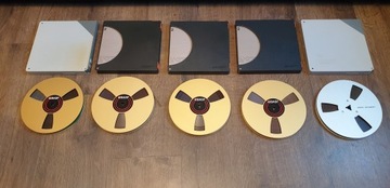 Катушки с лентой Alu18 Basf Gold, Agfa Silver