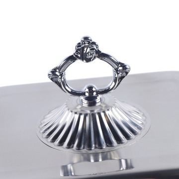 СЕРЕБРЯНЫЙ ПОДОГРЕВАТЕЛЬ 42*29*32 СМ