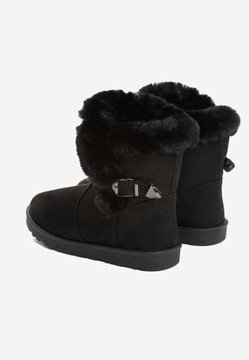 Черные зимние ботинки 39