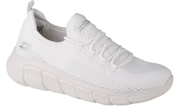 Skechers Damskie Buty Sportowe Bobs B Flex białe wygodne 40 EU