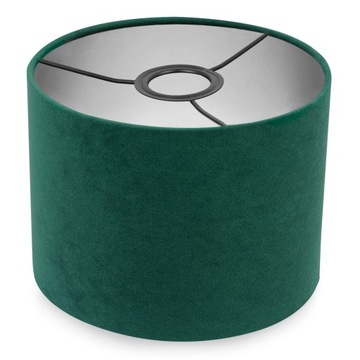 Nowoczesny Abażur Chrom WELUR 20 cm