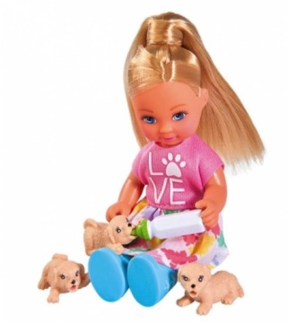 EVI LOVE DOLL DOG SITTER + 3 ЩЕНКА