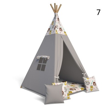 Палатка TiPi Wigwam + подушка 3 шт + коврик