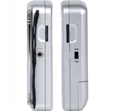 Портативная FM-радиостанция LTC LEGA карманная LTC2029 с АККУМУЛЯТОРАМИ + НАУШНИКИ