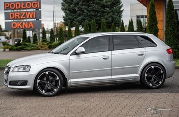 Audi A3 8P Hatchback 3d 2.0 TDI CR 140KM 2010 Audi A3 Sportback Lift 2.0TDI 140KM Automat Skóra Led Koła 18 Łopatki Xenon, zdjęcie 7