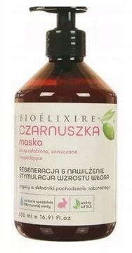 Bioelixire Maska Czarnuszka włosy osłabione 500