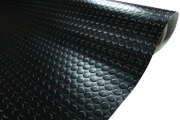 WYKŁADZINA SAMOCHODOWA PCV 200cm BLACK LINOLEUM 2m