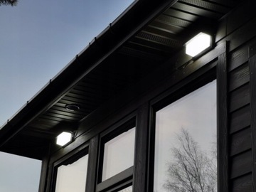 СВЕТОДИОДНЫЙ НАРУЖНЫЙ ФАСАДНЫЙ СВЕТИЛЬНИК АЛЮМИНИЕВЫЙ ДЛЯ ГАРАЖА ИЛИ ТЕРРАСЫ LED 12W IP65