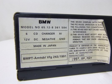 BMW E39 CD-чейнджер 65.12-8361584