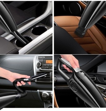 АВТОМОБИЛЬНЫЙ ПЫЛЕСОС 7 ОБЩ. 120 Вт + HEPA-ФИЛЬТР