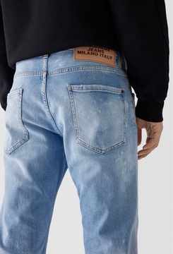 -65% DSQUARED2 COOL GUY JEAN S74LB1063 oryginalne spodnie jeansy 52 (36)