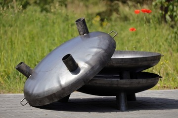 Большой садовый камин 80 см. Камин-гриль 2 GATES.