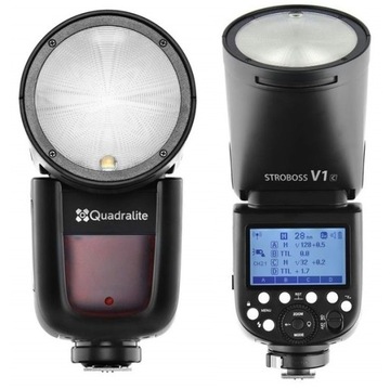 Вспышка Quadralite Stroboss V1 для Nikon