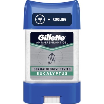 GILLETTE EUCALYPTUS GEL - SZTYFT W ŻELU 75ml