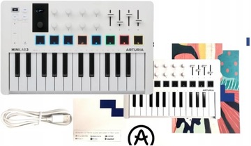 ARTURIA MINILAB 3 KLAWIATURA STERUJĄCA USB MIDI ANALOG LAB ABLETON
