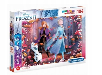 Puzzle Frozen 2 Kraina Lodu 104 el. Clementoni
