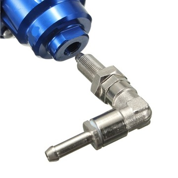 Regulator Ciśnienia Paliwa Uniwersalny 4.5mm Blue