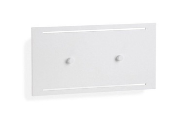KINKIET ZEWNĘTRZNY SZARY 2x3,5W LED BIAŁY