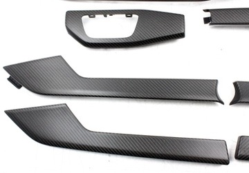 НОВЫЙ ДЕКОР ДЕКОРАТИВНАЯ НАКЛОНКА КОНСОЛИ AUDI A4 B9 RS5 A5 8W F5 VB4 CARBON MAT
