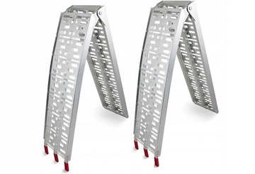 2x RAMPY ALUMINIOWE SKŁADANE NAJAZDY PODJAZD 680KG KOMPLET