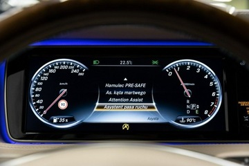 Mercedes Klasa S W222 Limuzyna 500 456KM 2015 Mercedes S 500 4Matic Long. Salon PL. Bezwypadkowy, zdjęcie 29