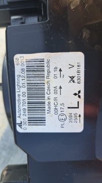 LEVÝ ORIGINÁLNÍ SVĚTLOMET SVĚTLO PŘEDNÍ MITSUBISHI COLT 2008-2012